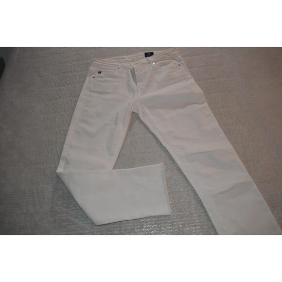40993-a Adriano Goldschmied Jeans The Prima Ankle White Size 25 X 25 Womens - Picture 3 of 11